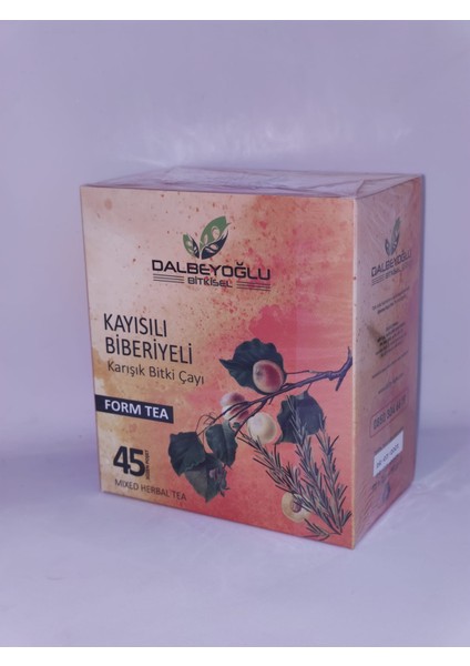 Kayısılı Biberiyeli Karışık Bitki Çayı 45'li