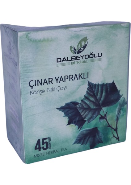 Çınar Yapraklı Çay 45 'li