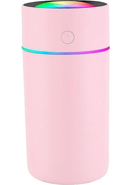Taşınabilir Mini Nemlendirici Hava Arıtma Yağı Aroma Difüzör USB 320 ml. Pembe (Yurt Dışından) fırsatları