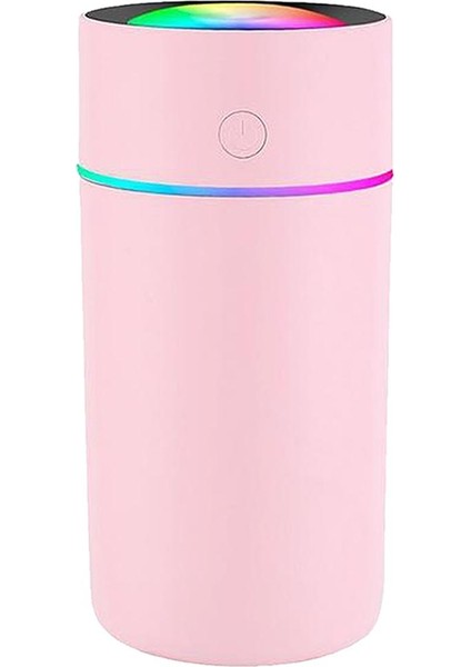 Taşınabilir Mini Nemlendirici Hava Arıtma Yağı Aroma Difüzör USB 320 ml. Pembe (Yurt Dışından) indirimleri