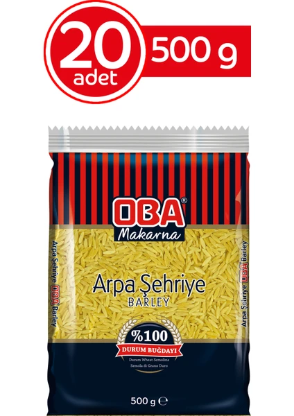 Arpa Şehriye 500 gr (20'li Paket)