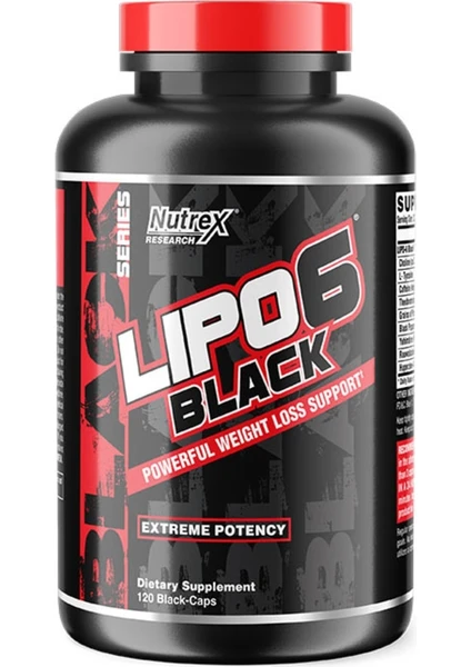 Lipo 6 FAT BURNER 120 KAPSÜL