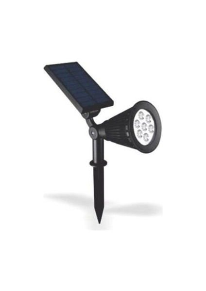 7W Güneş Enerjili LED Bahçe Aydınlatma