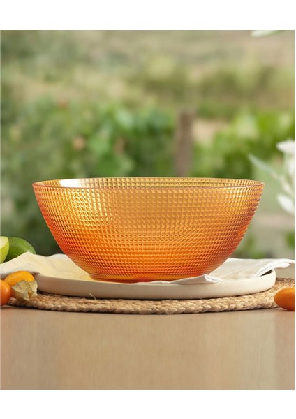 Generation Tekli Salata Kasesi - Amber Renkli 2500CC