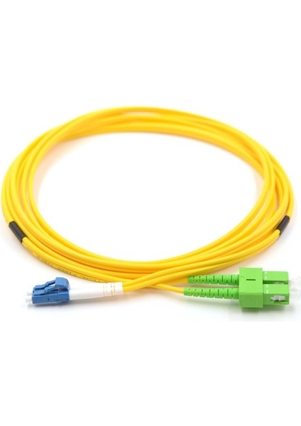 Oft Fiber Optik Patch Cord Sc-Apc/Lc-Pc Sm-Dx 30M