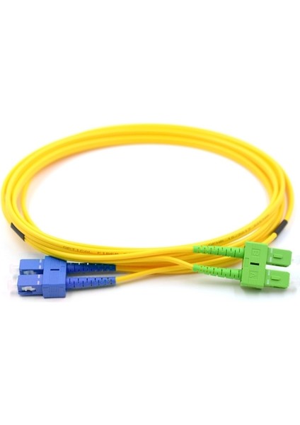 Oft Fiber Optik Patch Cord Sc-Apc/Sc Sm-Dx 10M