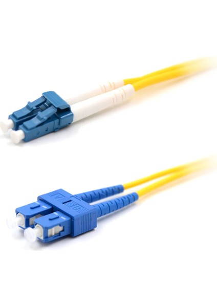 Oft Fiber Optik Patch Cord Sc-Lc Sm-Dx 15M