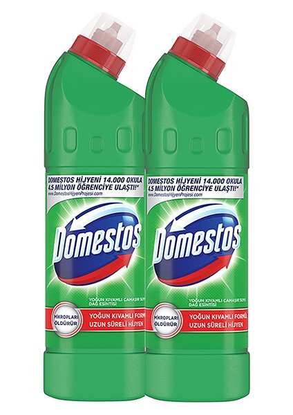 Çamaşır Suyu 750 ml Dağ Esintisi 2'li