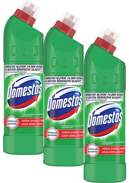 Çamaşır Suyu 750 ml Dağ Esintisi 3'lü