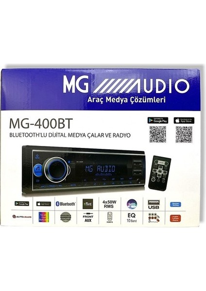 MG Audio MG-400BT Oto Teyp