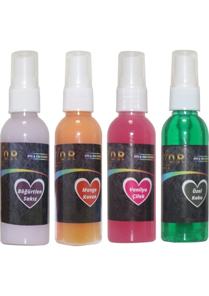 Kimya 4lü Oto ve Oda Kokusu 4X50ML