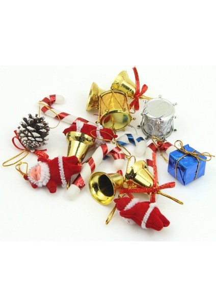 Yılbaşı Ağacı Süsleri Mini (36 Adet)