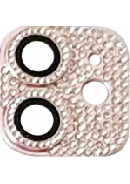 Apple iPhone 12 Mini Full Taşlı Kamera Lens Koruyucu Çerçeveli Koruyucu Cl-08