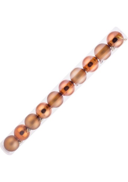 Euro Flora Yılbaşı Çam Süsü Top 10'lu Paket 6 cm