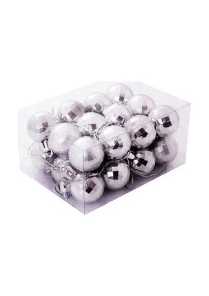 Yılbaşı Parti Süsü 24 Lü Top 3cm