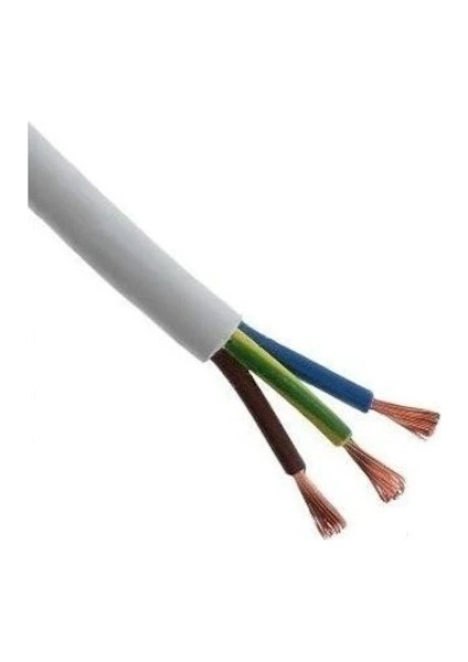 Prysmıan - 3x2,5 Ttr Beyaz Pvc Enerji Kablo