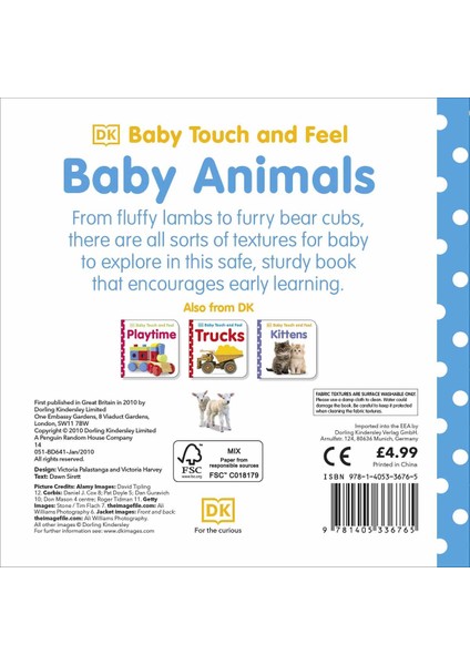 Baby Touch And Feel Baby Animals