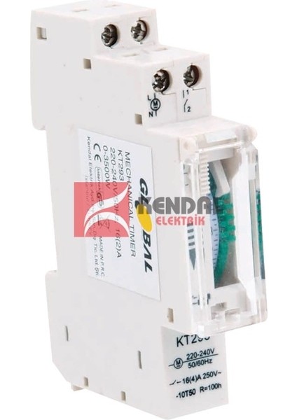 KT293 Otomat Tipi Mekanik Zaman Saati