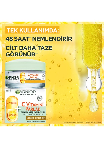 C Vitamini Parlak Günlük Nemlendirici Jel 50ML