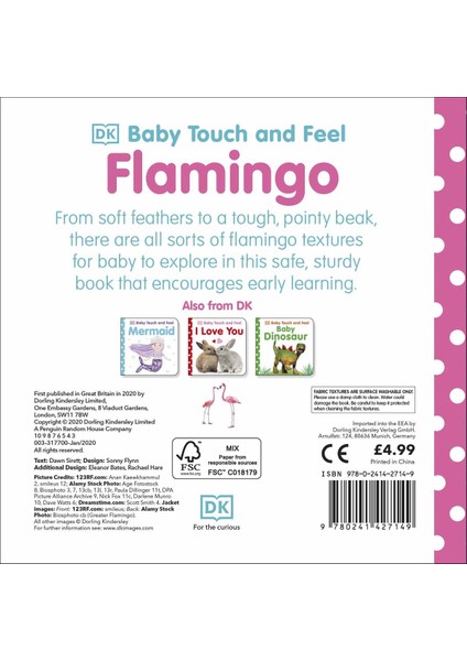 Baby Touch And Feel Flamingo