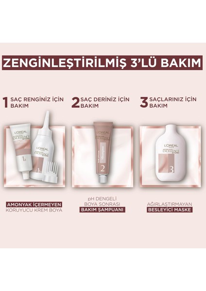 L’oréal Paris Excellence Creme Nude Renkler Saç Boyası – 4u Nude Kahve