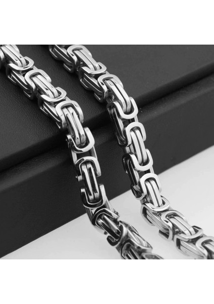 JZ231560 Kral Zinciri Erkek 316L Çelik Kolye modelleri