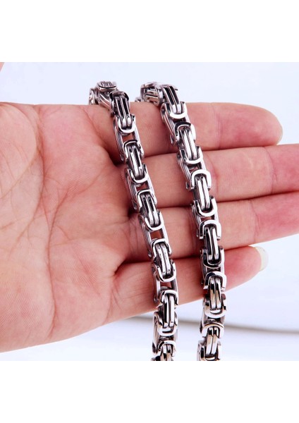 JZ231560 Kral Zinciri Erkek 316L Çelik Kolye fırsatları