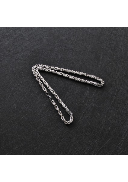 JZ231560 Kral Zinciri Erkek 316L Çelik Kolye indirimleri