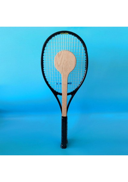 Ahşap 60 x 11.7cm Tenis Başlangıç ​​acemi Raket (Yurt Dışından)