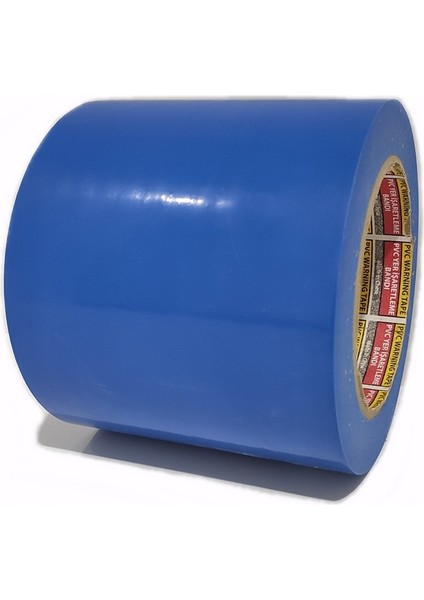 Yer Işaretleme Bandı Mavi 10CM x 30METRE Mavi Zemin İkaz Bantı 100MM