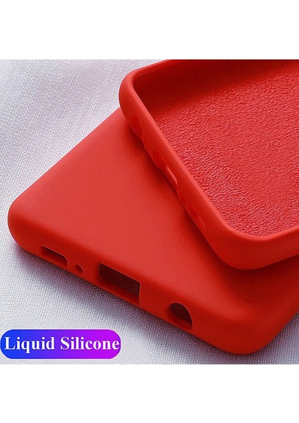 Oppo A96 4g ile Uyumlu Kılıf Mara Silky Termoplastik Kılıf Kırmızı modelleri