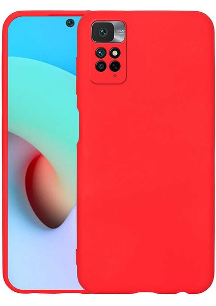 Xiaomi Redmi Note 11 ile Uyumlu Kılıf Mara Silky Termoplastik Kılıf Kırmızı