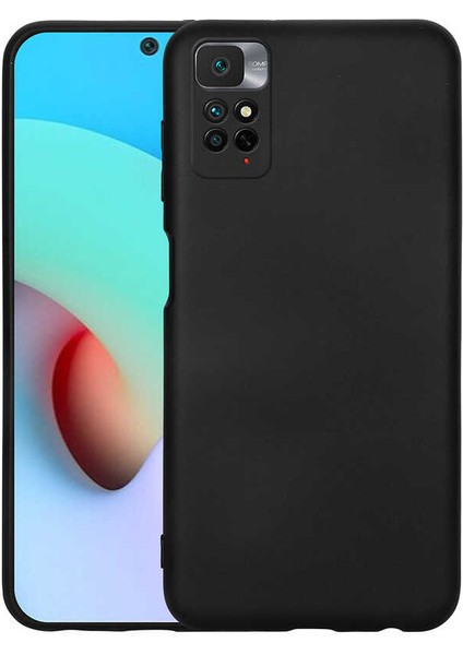 Xiaomi Redmi Note 11 ile Uyumlu Kılıf Mara Silky Termoplastik Kılıf Siyah