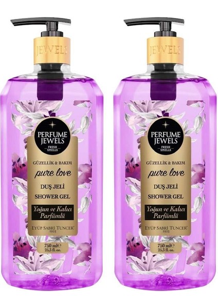 Pure Love Duş Jeli 750 ml x 2