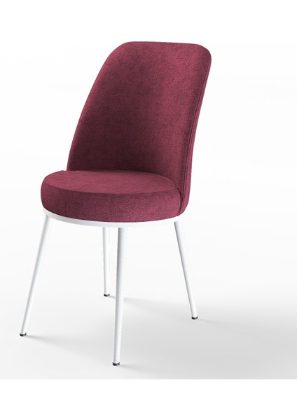 Concept Kor Serisi, 70X114 Açılabilir Beyaz Mutfak Masa Takımı,4 Sandalye