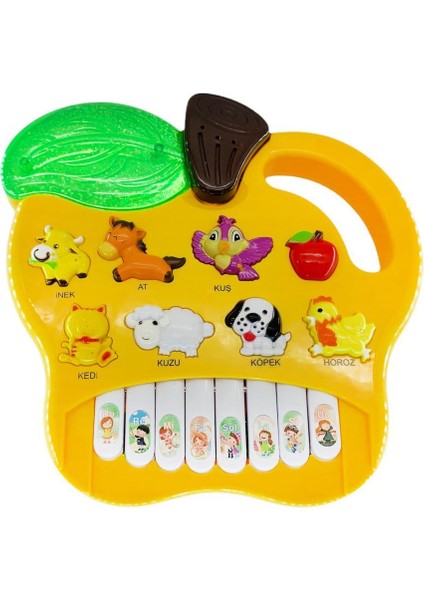 Türkçe Sesli Hayvanları Tanıyalım Çiftlik Korosu Oyuncak Piyano fiyatları