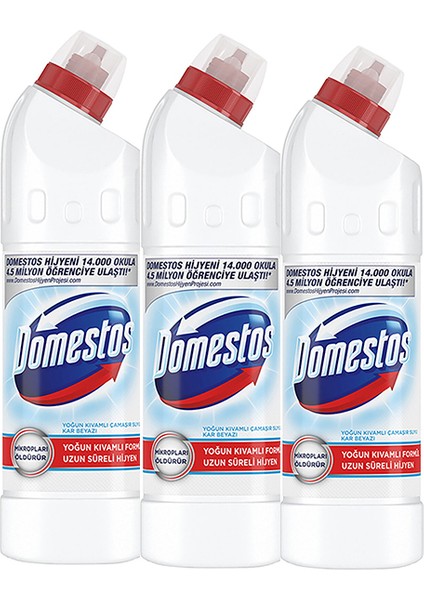Kar Beyazı Çamaşır Suyu 3 x 750 ml