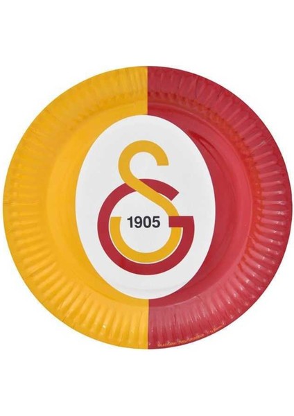 Galatasaray Lisanslı Karton Tabak 8 Adet