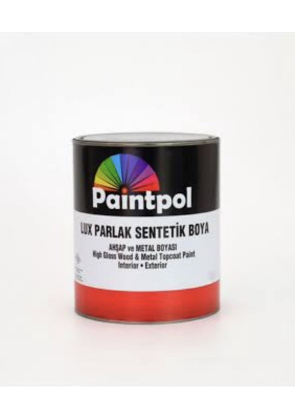 Parlak Sentetik Boya Yağlı Boya 0.75 Lt -1 kg Siyah