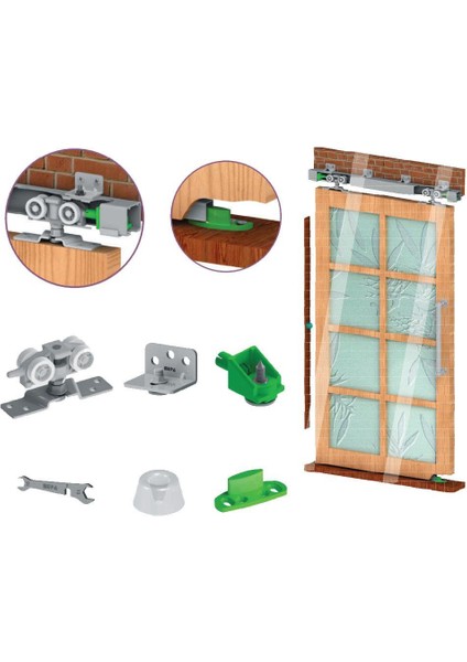 Sks 80CR Sürgülü Kapı Sistemi