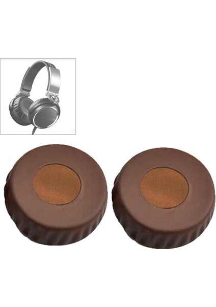 Sony MDR-XB600 Için 1 Çift Kulak Pedi Kahverengi (Yurt Dışından)
