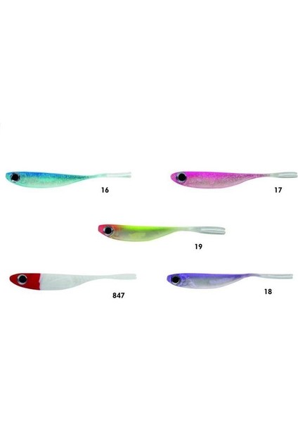 Sasi Japanese Lrf Shad W212 (5cm 8 Adet) - No-16