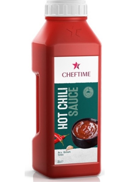 Cheftime Acı Biber Sosu 2,1 kg