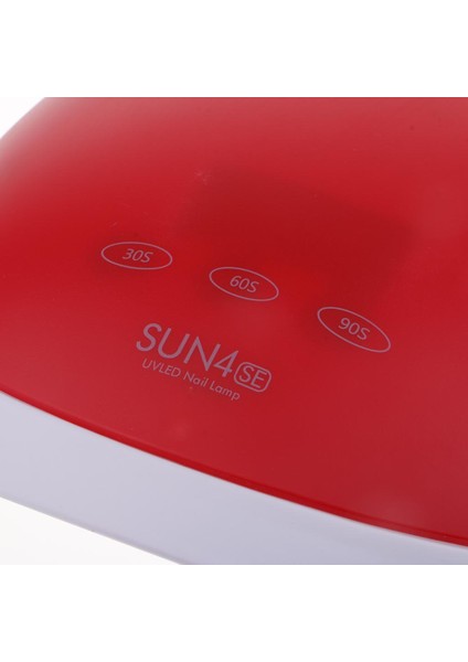 24W LED Uv Tırnak Kurutucu Kür Lambası Tırnak Gels Tabanlı Cilalar Için Ab Tak Kırmızı (Yurt Dışından)