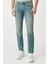 Larston Slim Tapered Normal Bel Esnek Jean Pantolon 1