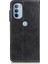 Motorola Moto G31 / G41 Siyah Için Buzağı Doku Deri Kılıf (Yurt Dışından) 4
