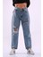 Mad Girls Mavi Yırtık Jean MG1156 4