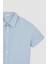 DeFacto Erkek Çocuk Regular Fit Basic Polo Yaka Oxford Kısa Kollu Gömlek Y1292A622SM