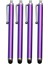 4pcs Stylus Kalemi, Klips Tipi Kapasitif Kalem, Yüksek Hassasiyet Düzgün Dokunmatik, Tablet Pc Telefonları Için Ön Çizgiyi Anti-Çizik Kalem, Mor (Yurt Dışından) 1