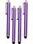 4pcs Stylus Kalemi, Klips Tipi Kapasitif Kalem, Yüksek Hassasiyet Düzgün Dokunmatik, Tablet Pc Telefonları Için Ön Çizgiyi Anti-Çizik Kalem, Mor (Yurt Dışından) 4